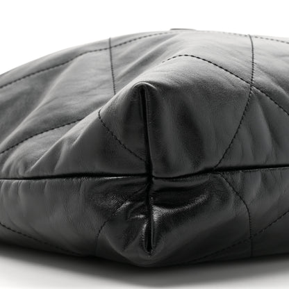 Chanel Shiny Calfskin Quilted Chanel 22 So Black 12 of 12