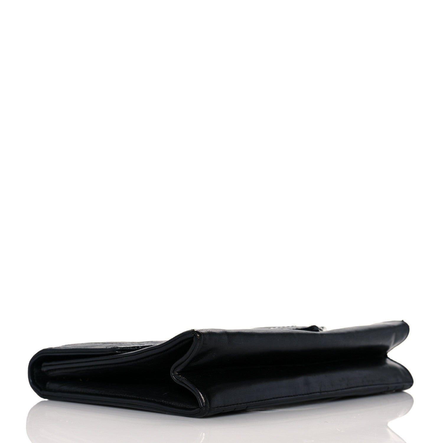 Chanel Lambskin CC Envelope Single Flap Black 4 of 13