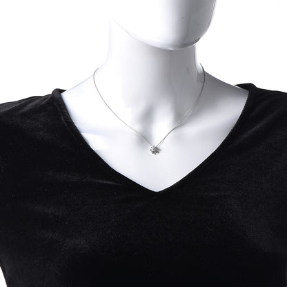 Tiffany Platinum Diamond Daisy Pendant Necklace 2 of 7