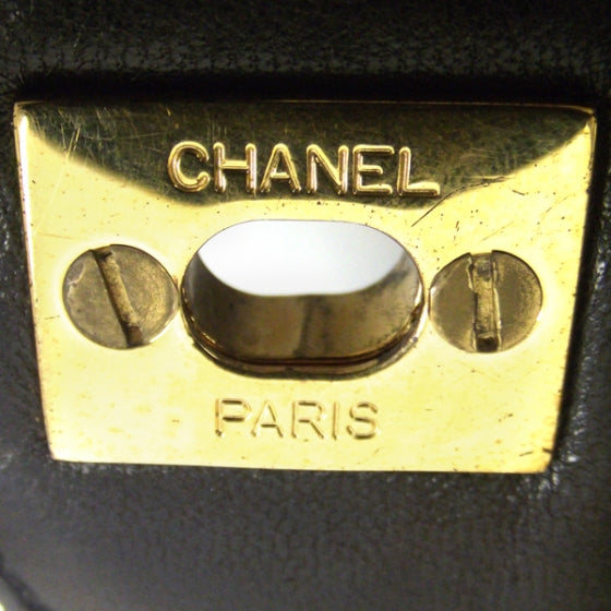 Chanel Patent Quilted Backpack Black 13 of 14