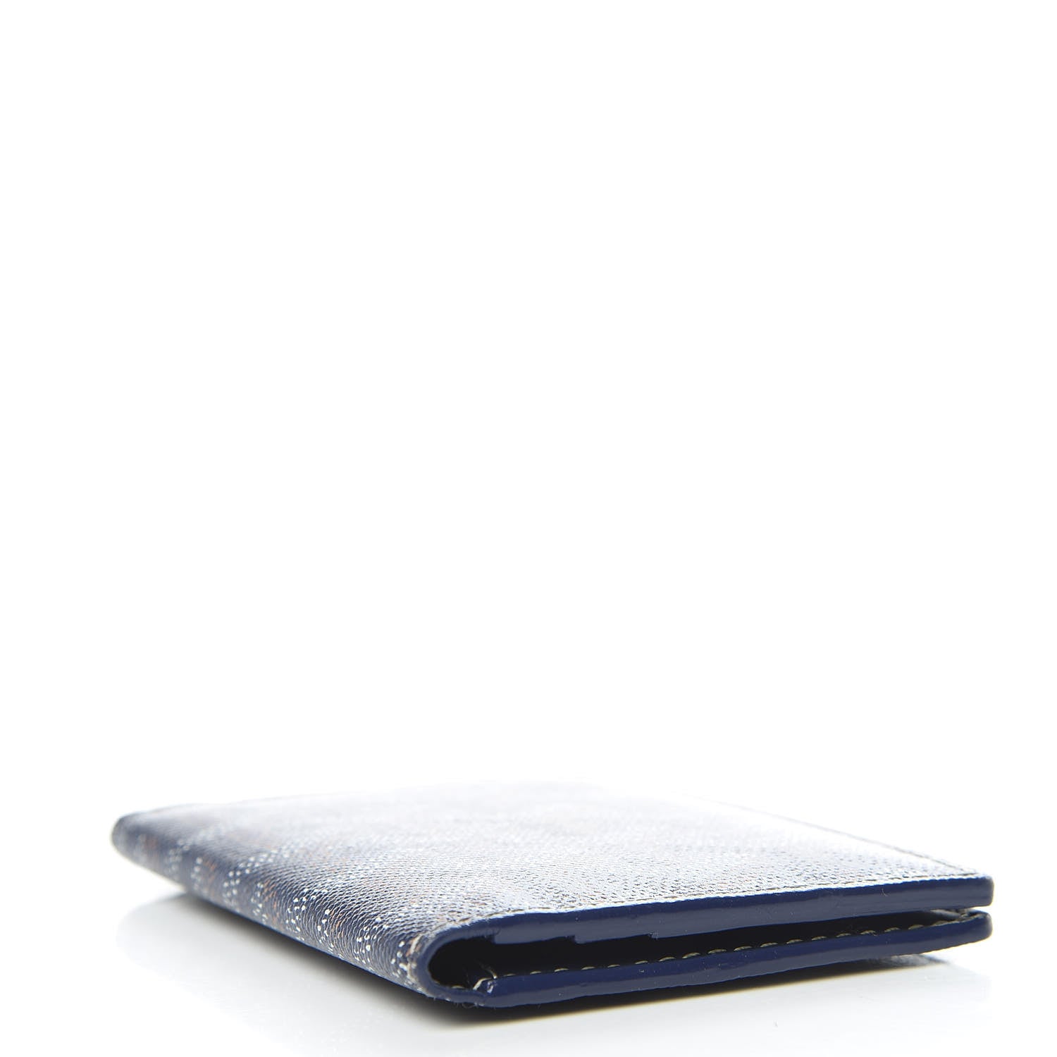Goyard Goyardine Saint Marc Folding Card Case Navy 4 of 12