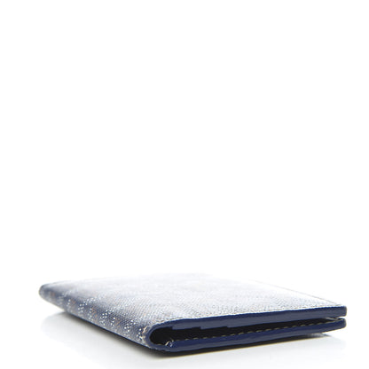 Goyard Goyardine Saint Marc Folding Card Case Navy 4 of 12