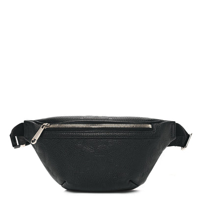 Gucci Piuma Calfskin Jumbo GG Embossed Small Belt Bag Black 1 of 11