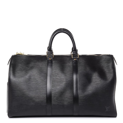 Louis Vuitton Epi Keepall 45 Black 1 of 27