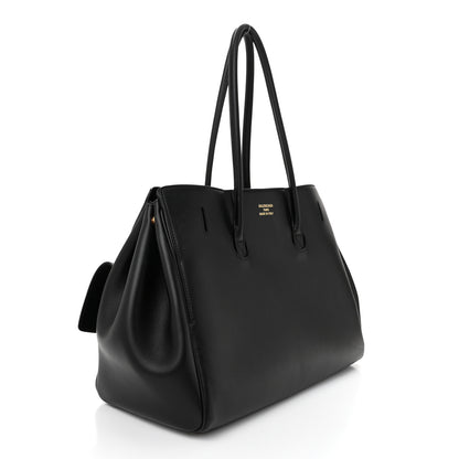 Balenciaga Smooth Calfskin Medium Bel Air Carry All Bag Black 3 of 9