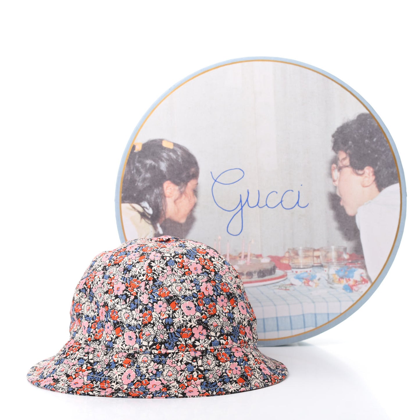 X LIBERTY OF LONDON Canvas Floral New Serge Bucket Hat L 59