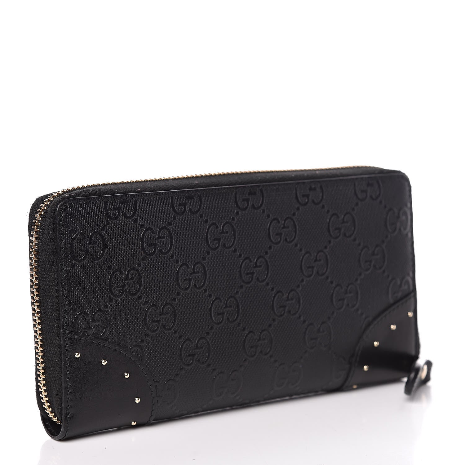 Gucci Bright Diamante GG Monogram Wallet Black 3 of 8