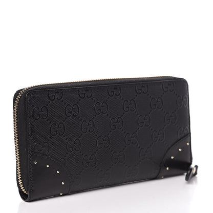 Gucci Bright Diamante GG Monogram Wallet Black 3 of 8