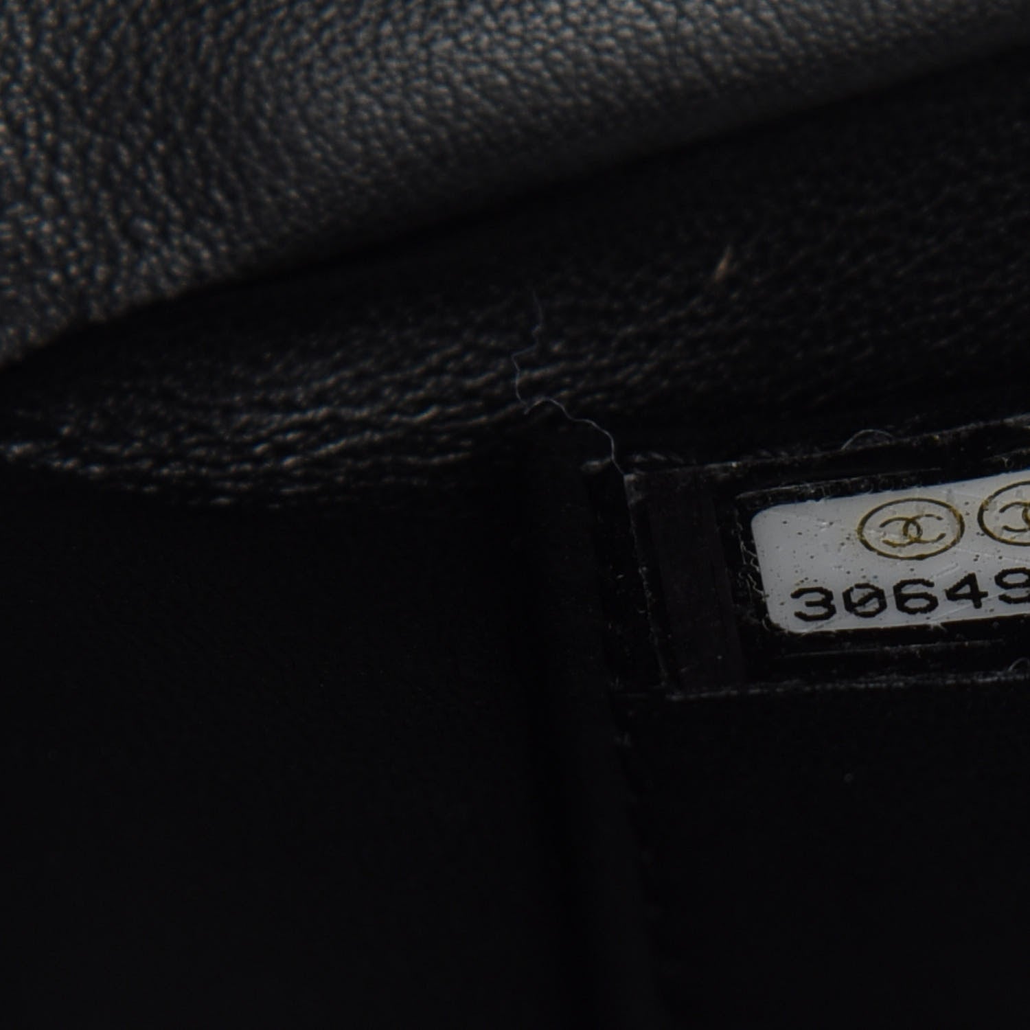Chanel Calfskin Quilted Medium CC Filigree Flap Black 9 of 11