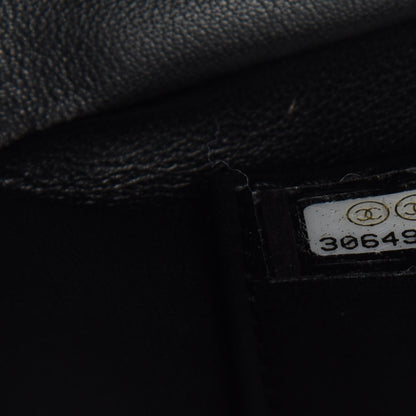 Chanel Calfskin Quilted Medium CC Filigree Flap Black 9 of 11