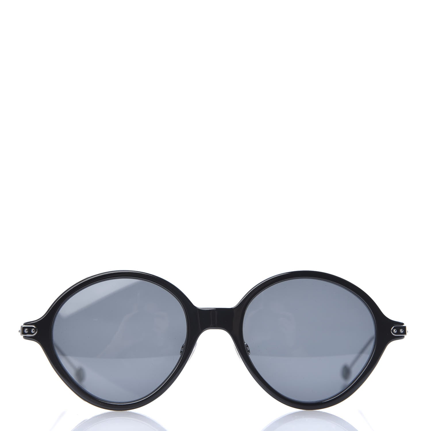 Christian Dior Acetate Umbrage Round Sunglasses Tortoise Black 2 of 8