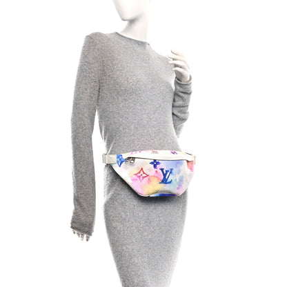 Louis Vuitton Monogram Watercolor Discovery Bumbag Multicolor 2 of 9