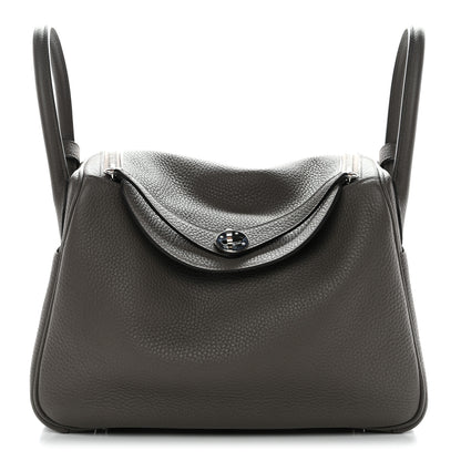 Hermes Taurillon Clemence Lindy 30 Etain 1 of 10