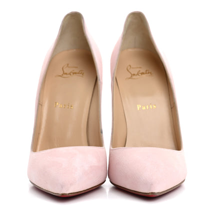 Christian Louboutin Veau Velours Pigalle Follies 120 Pumps 39.5 Ronsard 3 of 14