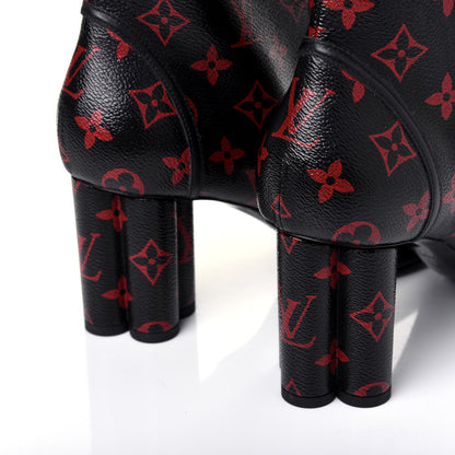 Louis Vuitton Monogram Infrarouge New Revival Boots 40 Black 12 of 13