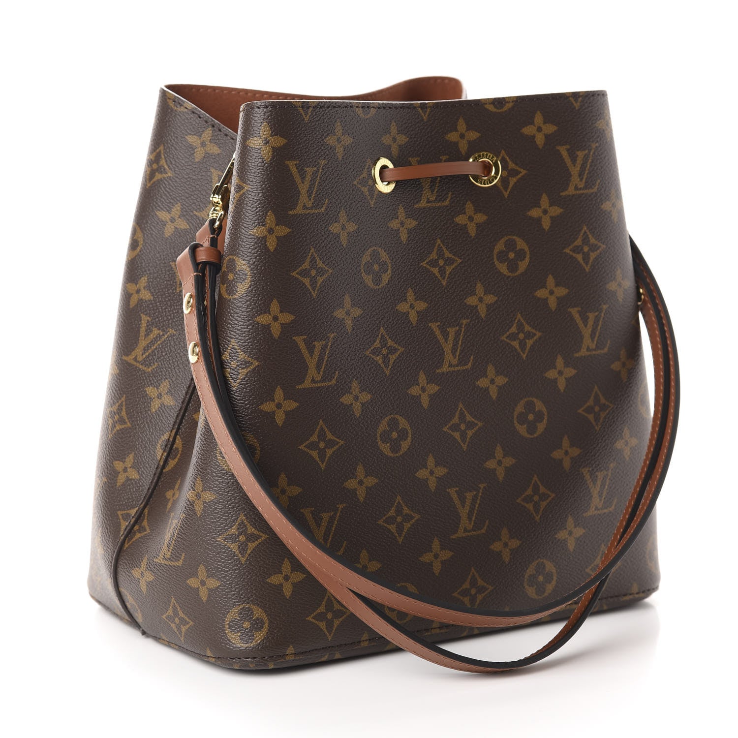 Louis Vuitton Monogram Neonoe MM Caramel 4 of 10