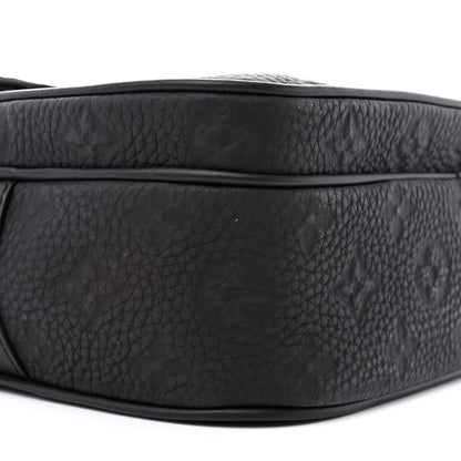 Louis Vuitton LOUIS VUITTON Taurillon Monogram S Lock Messenger Black 8 of 11