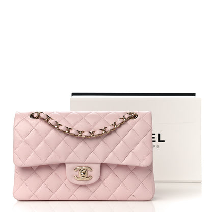 Chanel Caviar Quilted Small Double Flap Light Pink 11 of 11