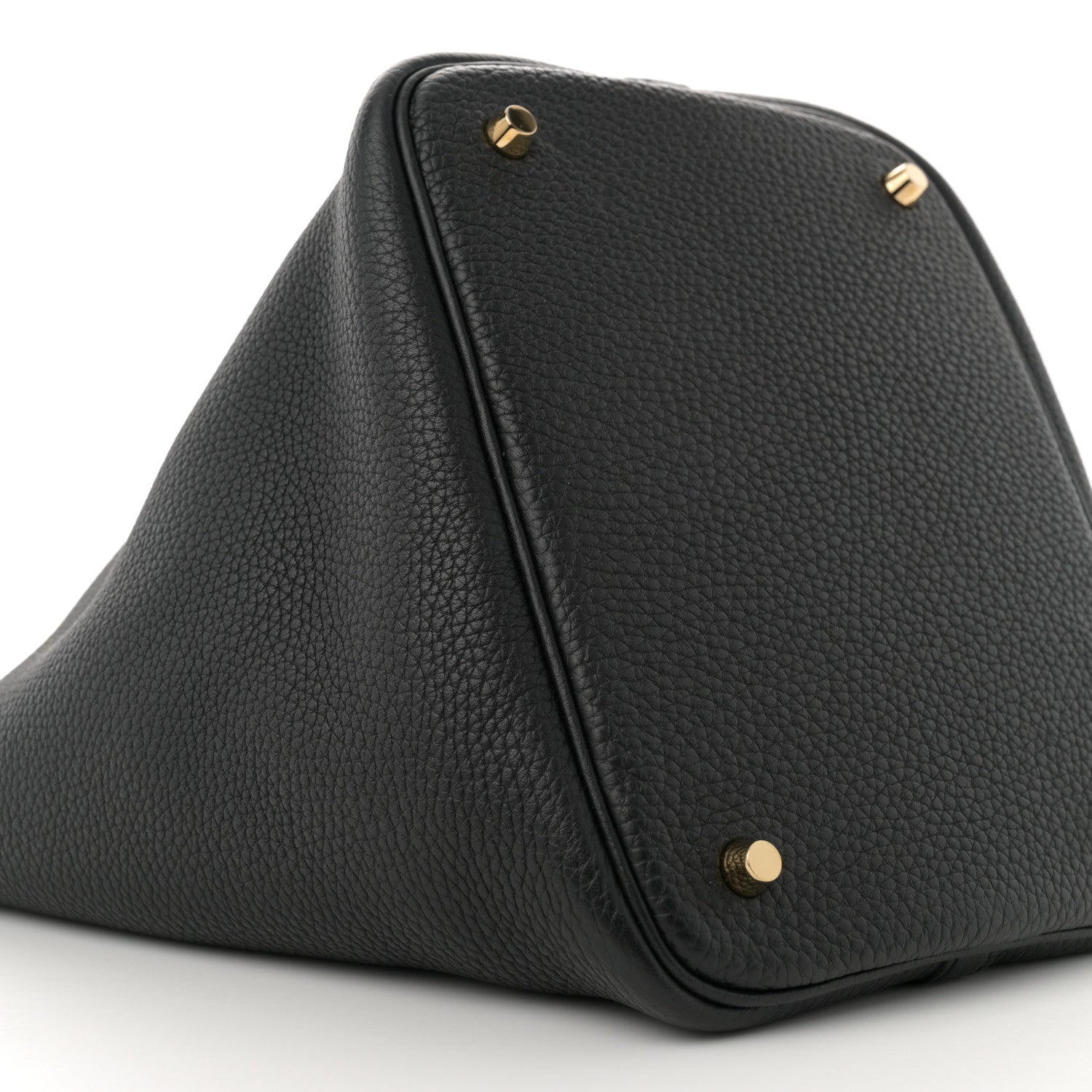 Hermes Taurillon Clemence Picotin Lock 22 MM Black 9 of 10