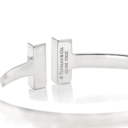 Tiffany Sterling Silver T Square Bracelet 3 of 3