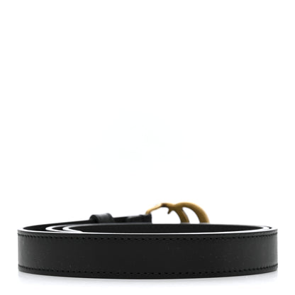 Gucci Calfskin Double G 75 30 Belt Black 2 of 5
