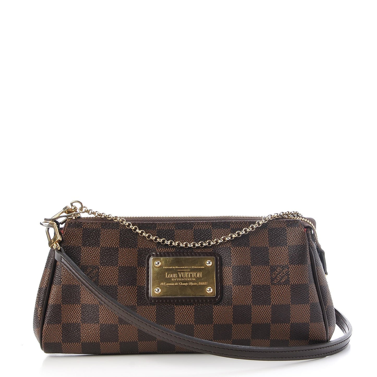 Damier Ebene Eva Clutch