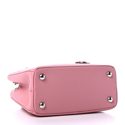 Prada Saffiano Lux Micro Galleria Shoulder Bag Petalo 3 of 4