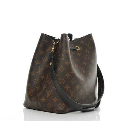 Louis Vuitton Monogram Neonoe MM Black 3 of 6