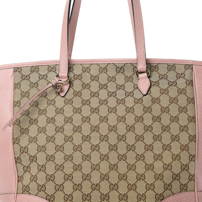 Gucci Monogram Bree Zippered Tote Beige Soft Pink 8 of 12