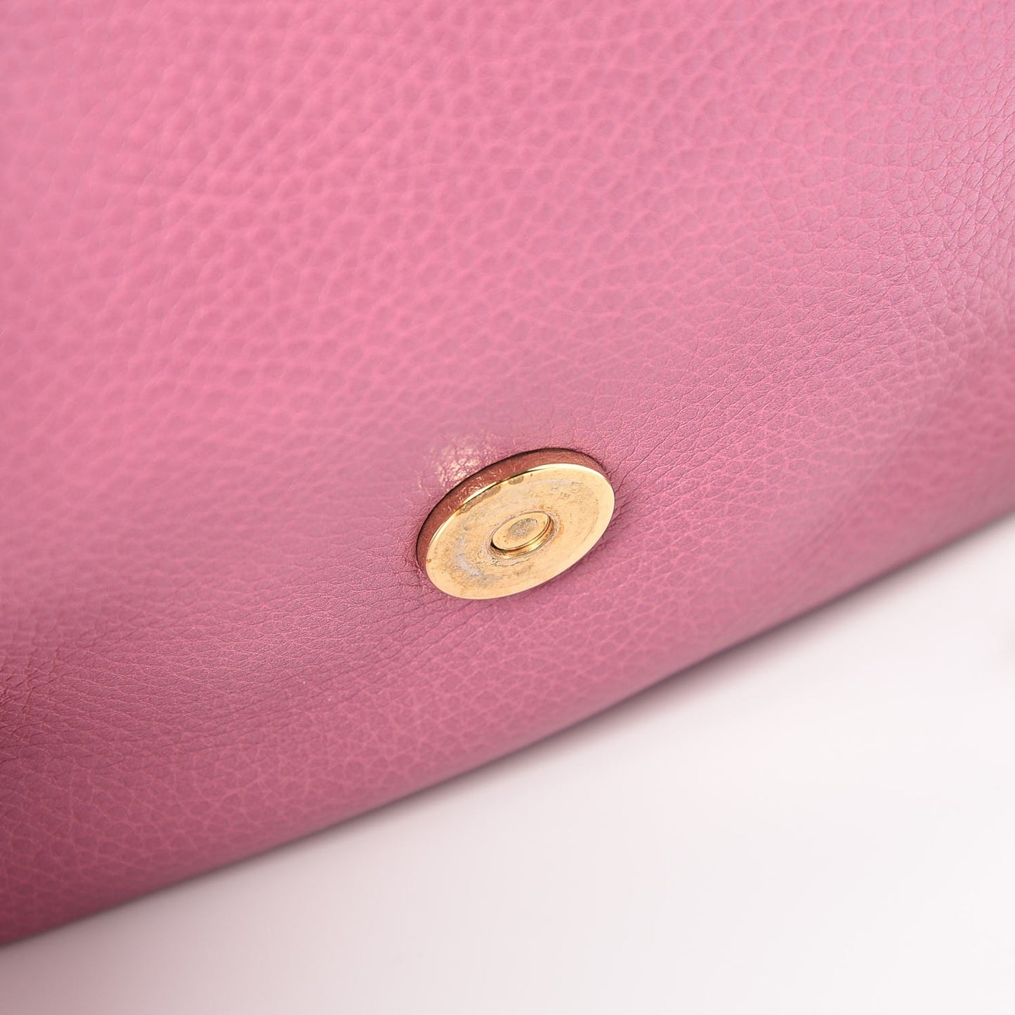 Pebbled Calfskin Small 1973 Chain Shoulder Bag Peonia Flower