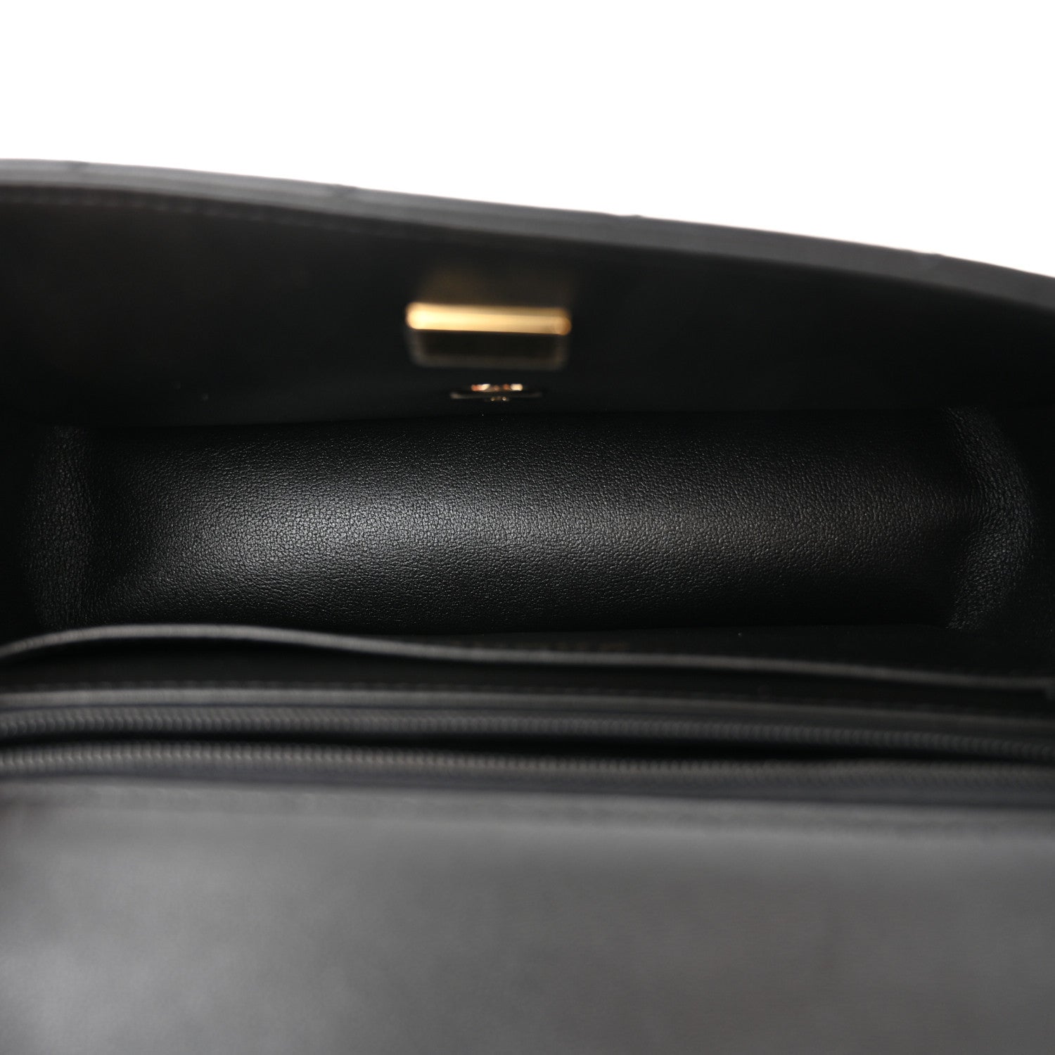 Chanel Lambskin Quilted Mini Rectangular Flap Black 5 of 11