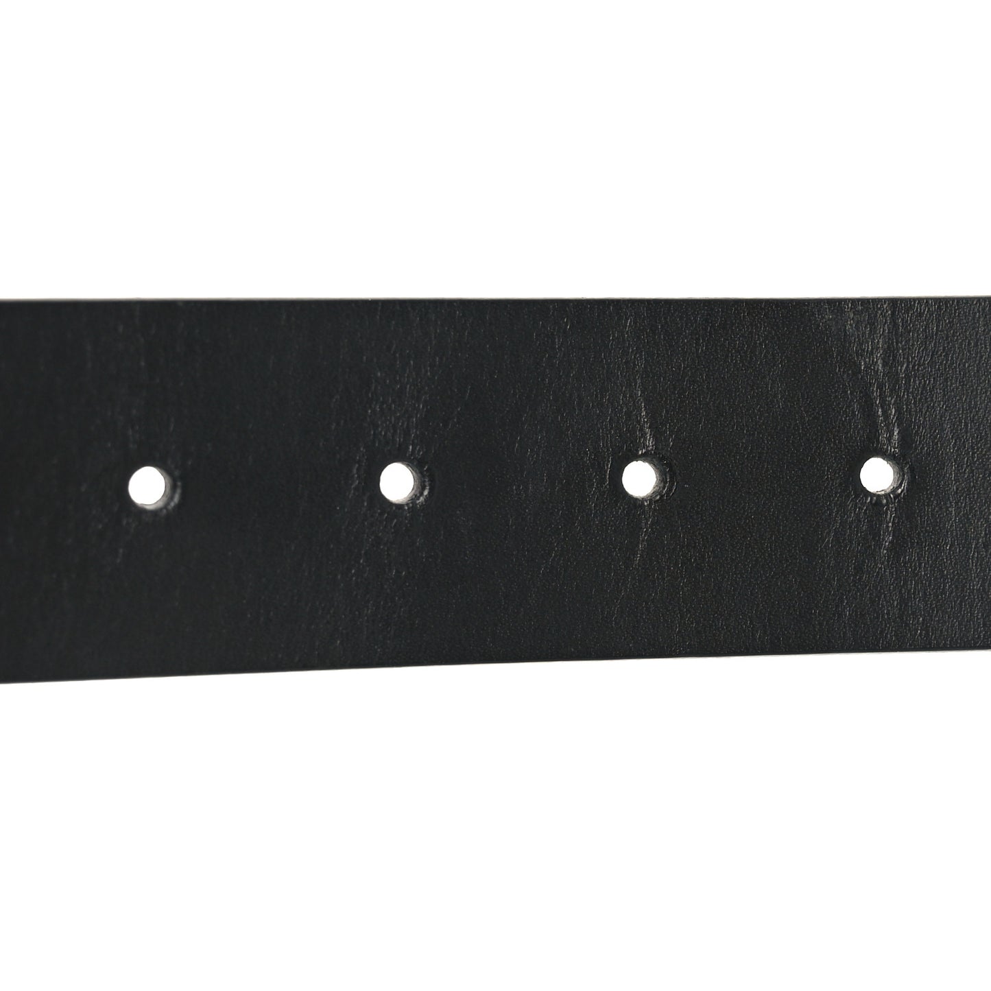Selleria Calfskin Monochrome Interlocking G 37mm Belt 80 32 Black