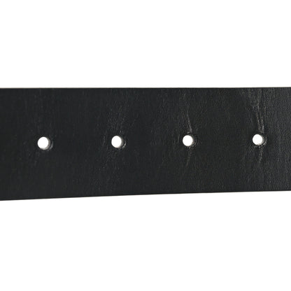 Gucci Selleria Calfskin Monochrome Interlocking G 37mm Belt 80 32 Black 4 of 4
