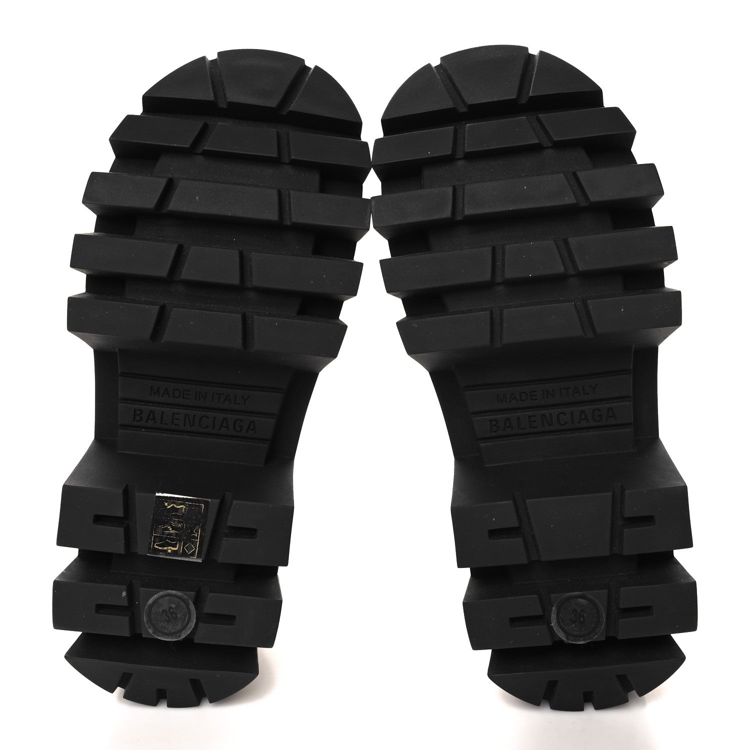 Balenciaga Calfskin Bulldozer Miniboot 36 Black 6 of 9