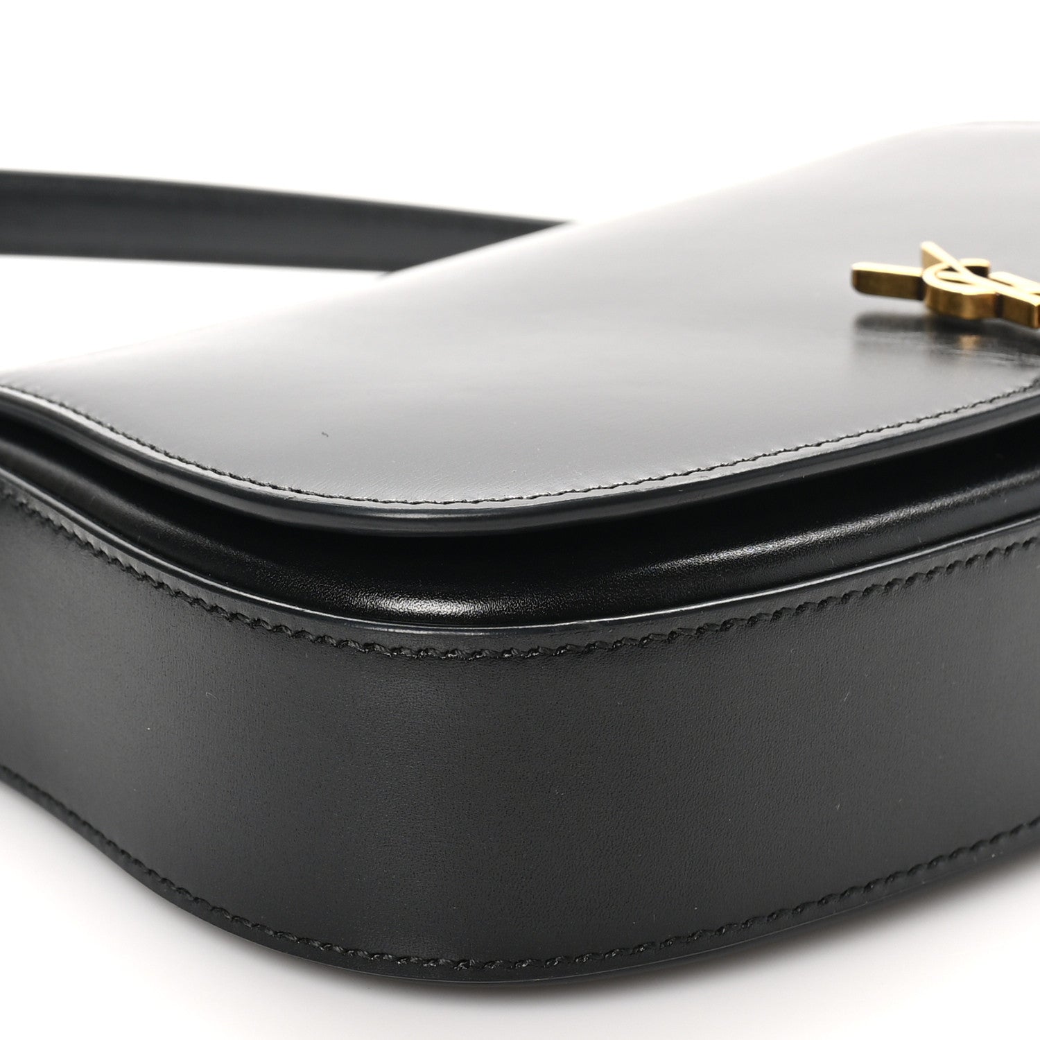 Saint Laurent Box Calfskin Mini Voltaire Shoulder Bag Black 9 of 10