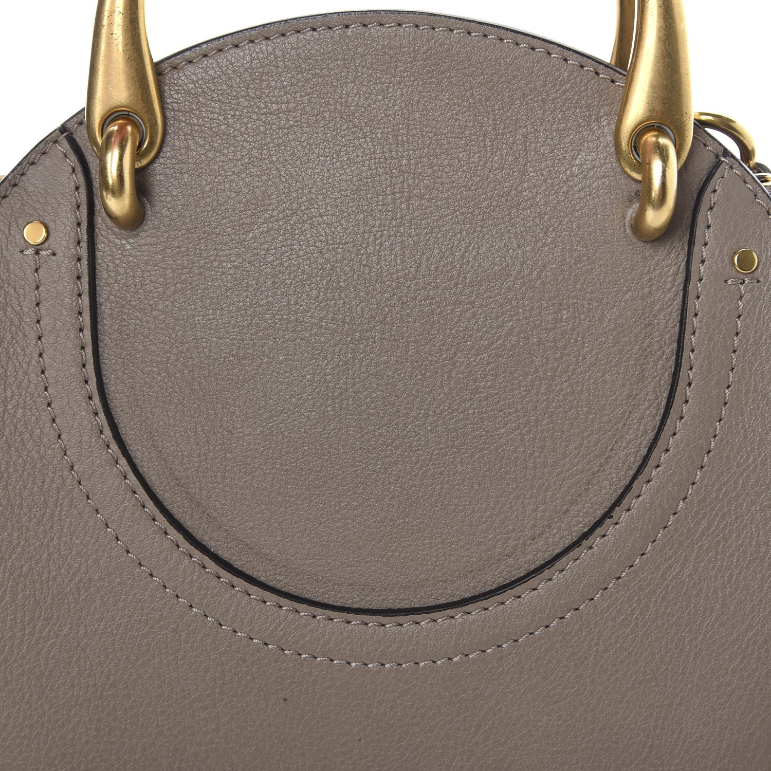Chloe Calfskin Suede Small Pixie Bag Motty Grey 8 of 11
