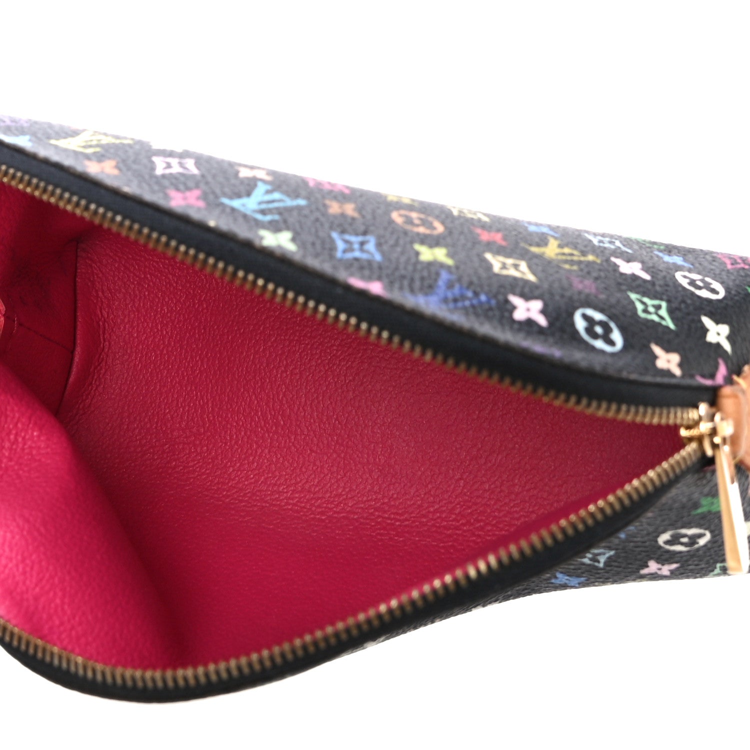 Louis Vuitton Monogram Multicolor Cosmetic Pouch Black Grenade 5 of 18