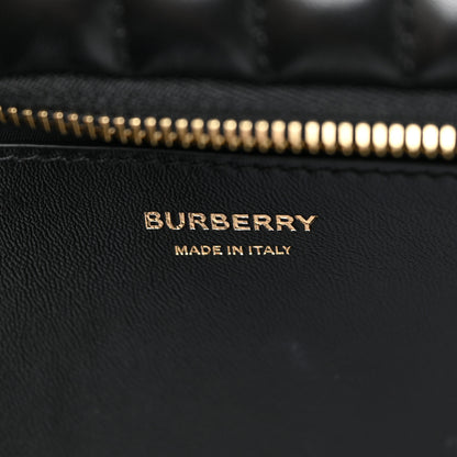 Burberry Calfskin Quilted Small Lola Zip Black 6 of 10