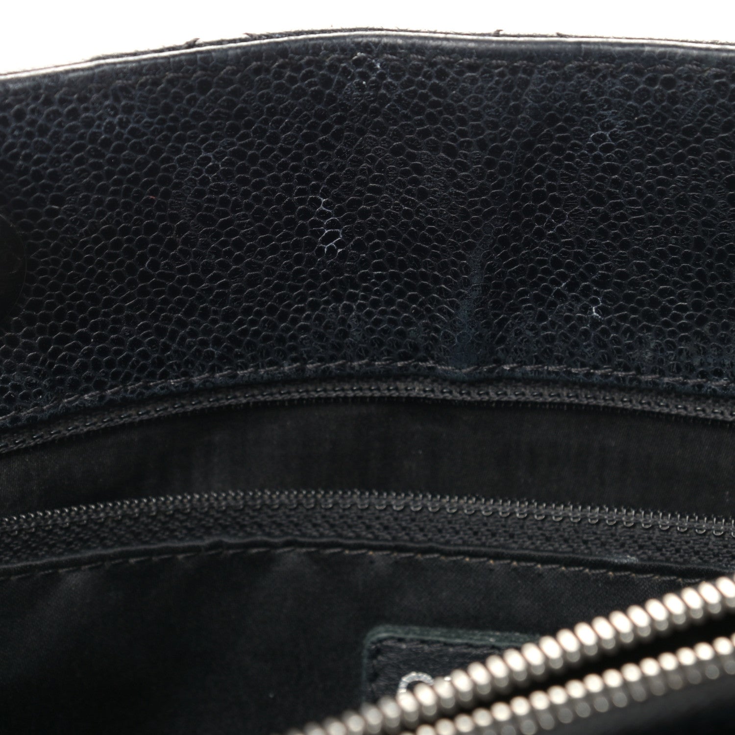 Chanel Caviar Quilted Grand Shopping Tote GST Black 8 of 16