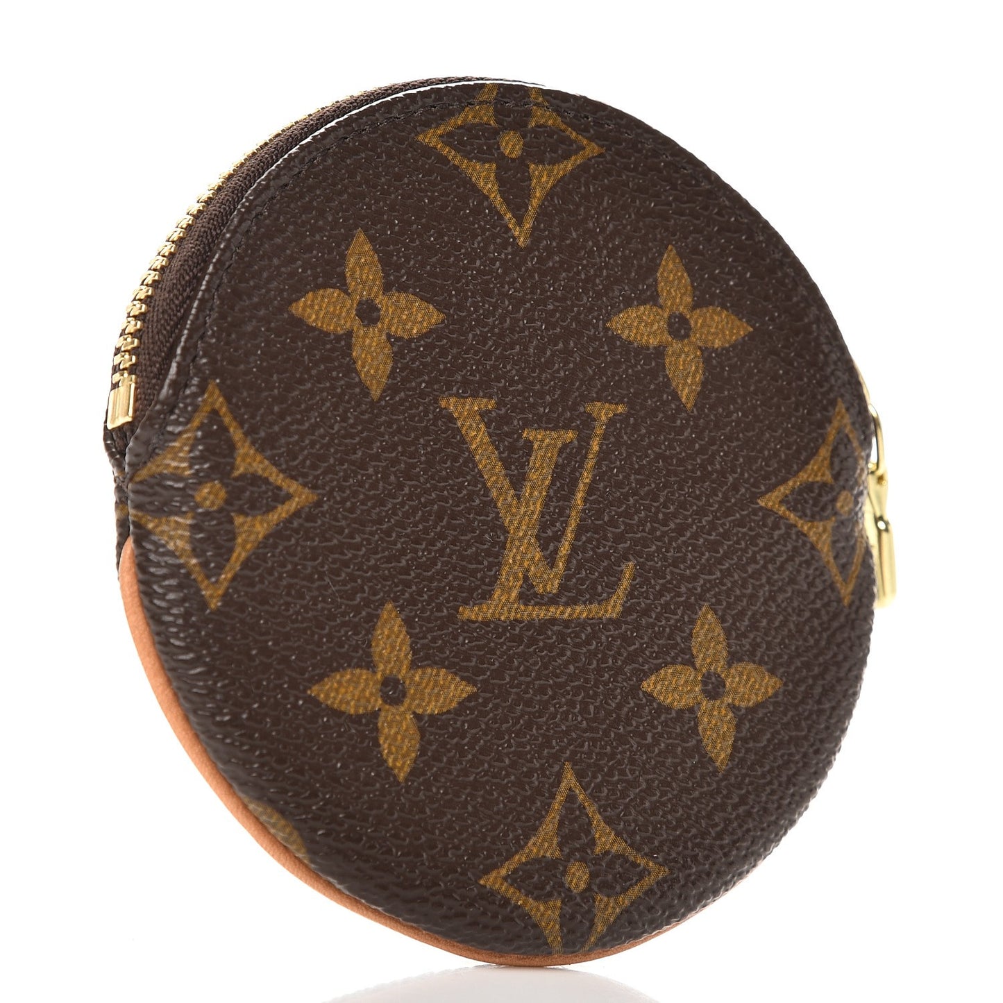 Monogram Round Coin Purse