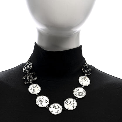 Chanel Ruthenium Crystal Star CC Necklace 2 of 4