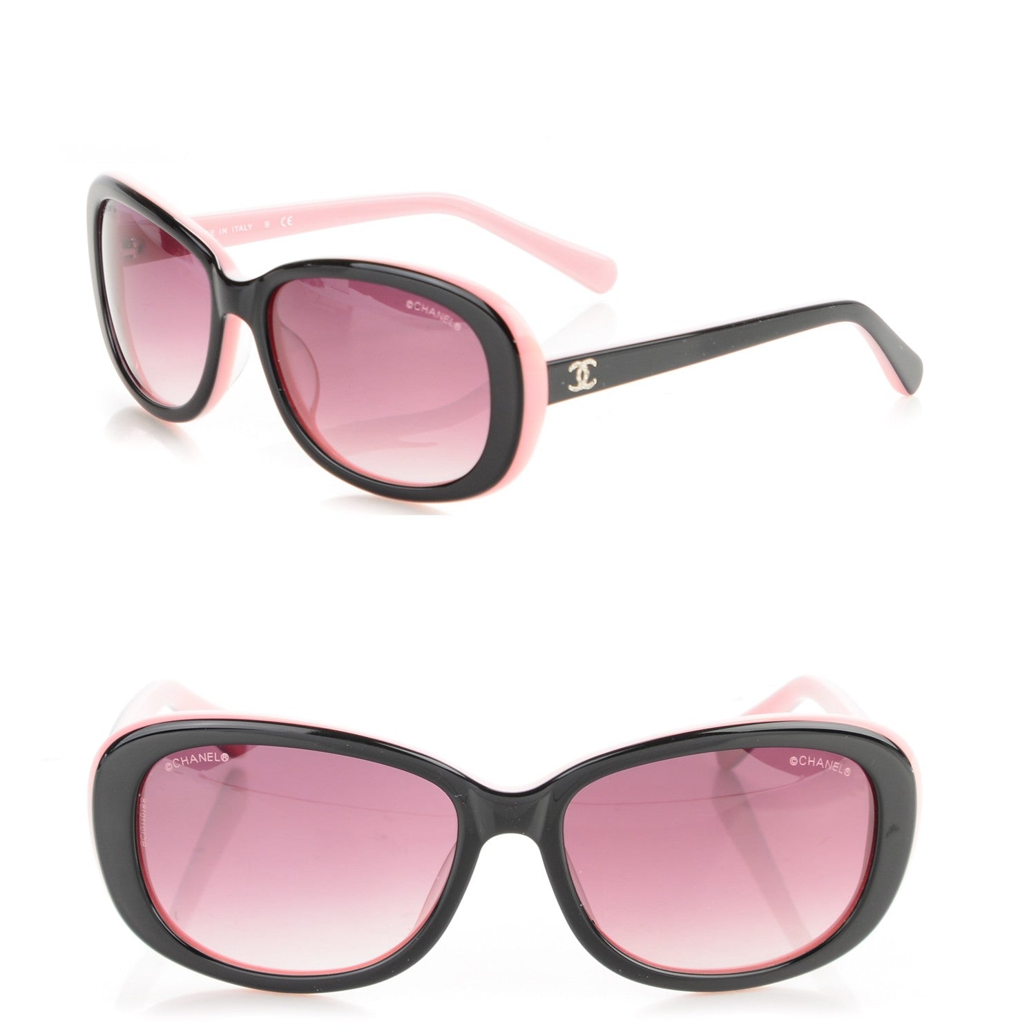Chanel CC Sunglasses 5219 Black 1 of 5