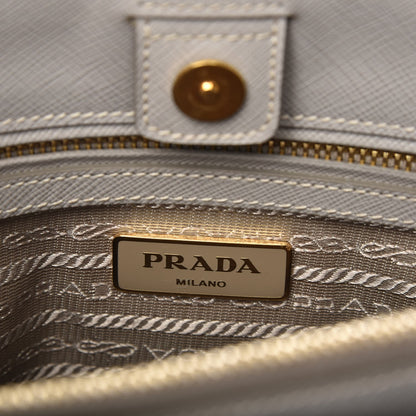 Prada Saffiano Lux Medium Tote Pomice 7 of 9