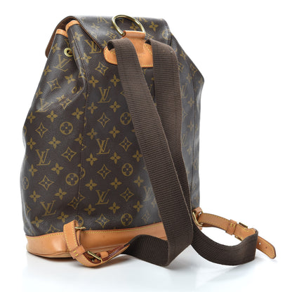 Louis Vuitton Monogram Montsouris GM Backpack 3 of 9
