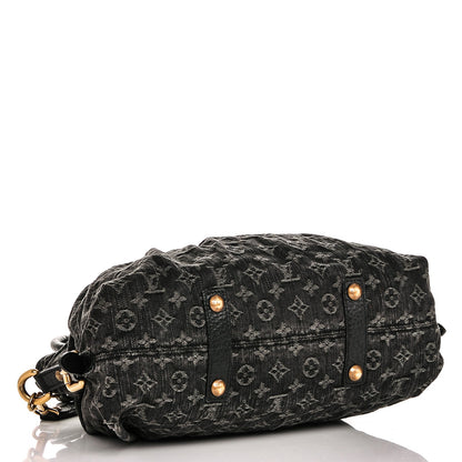 Louis Vuitton Denim Neo Cabby MM Black 5 of 7