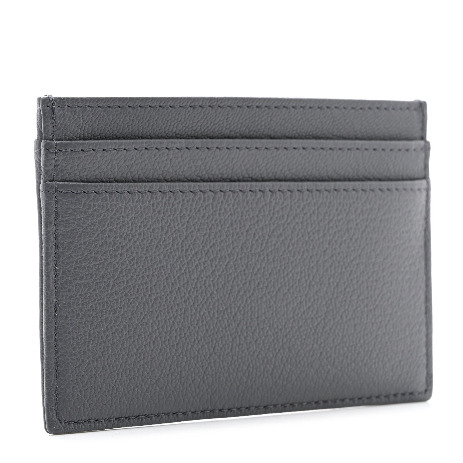 Chanel Goatskin CC Card Holder Grey 3 of 8
