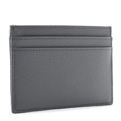 Chanel Goatskin CC Card Holder Grey 3 of 8