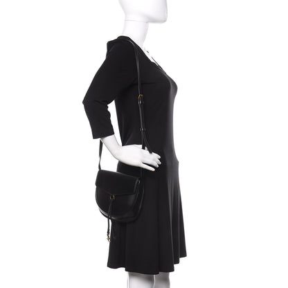 Saint Laurent Calfskin Small Datcha Satchel Bag Black 2 of 11