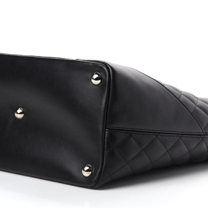Chanel Calfskin Quilted Large Cambon Tote Black 7 of 10