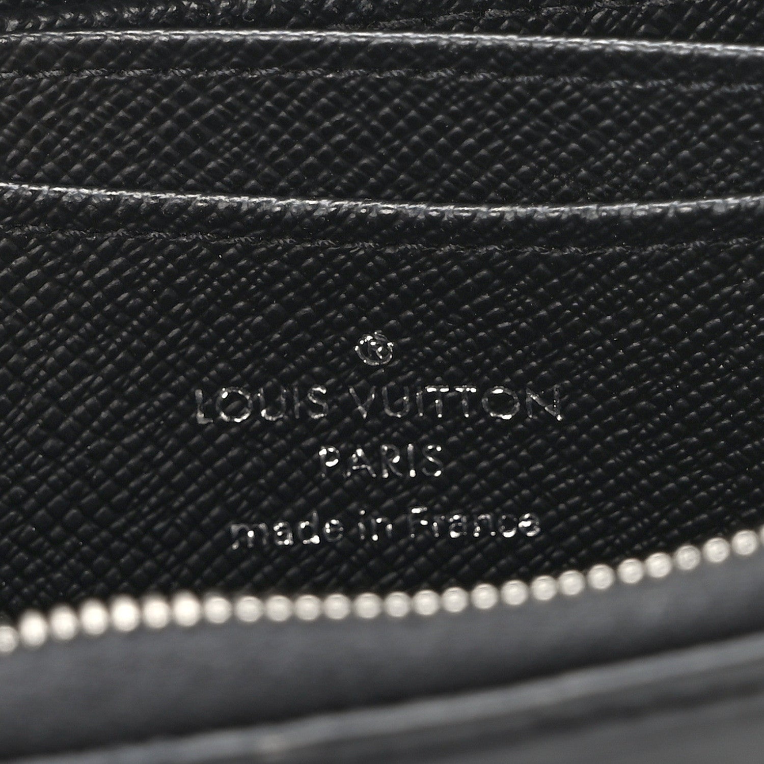 Louis Vuitton LOUIS VUITTON Epi Zippy Coin Purse Black 6 of 7